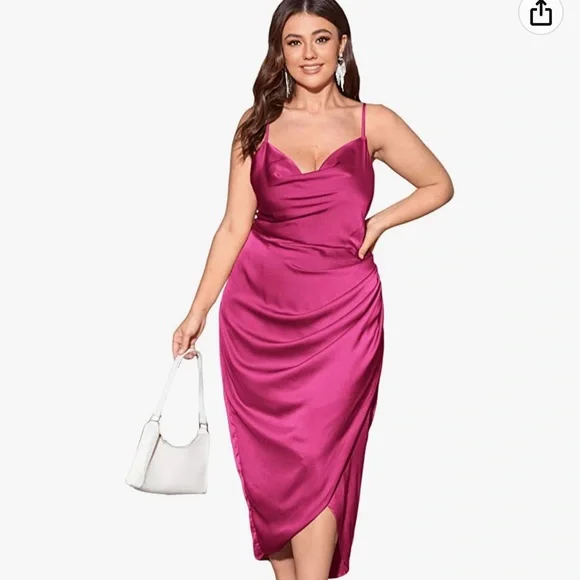 open lace back dress Two Pieces Champagne Party Dress – Mineli's Closet main image 1